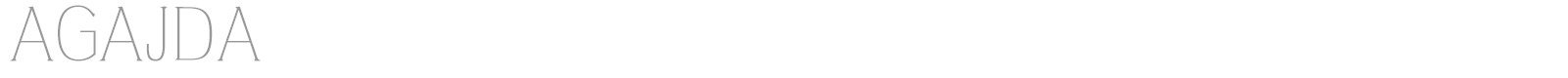 AGAJDA font preview